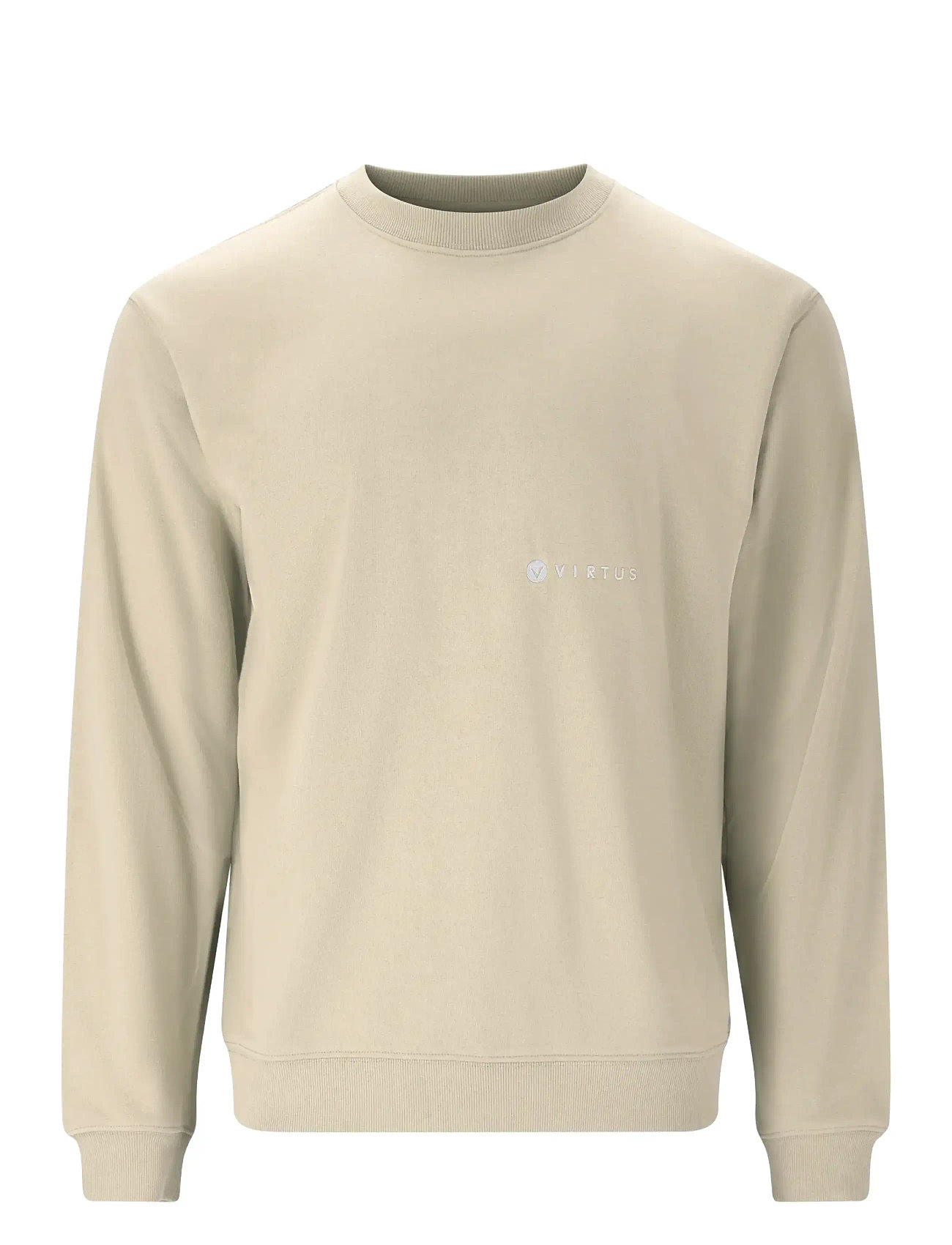 VIRTUS Kayden M Crew Neck Beige - L - Herren