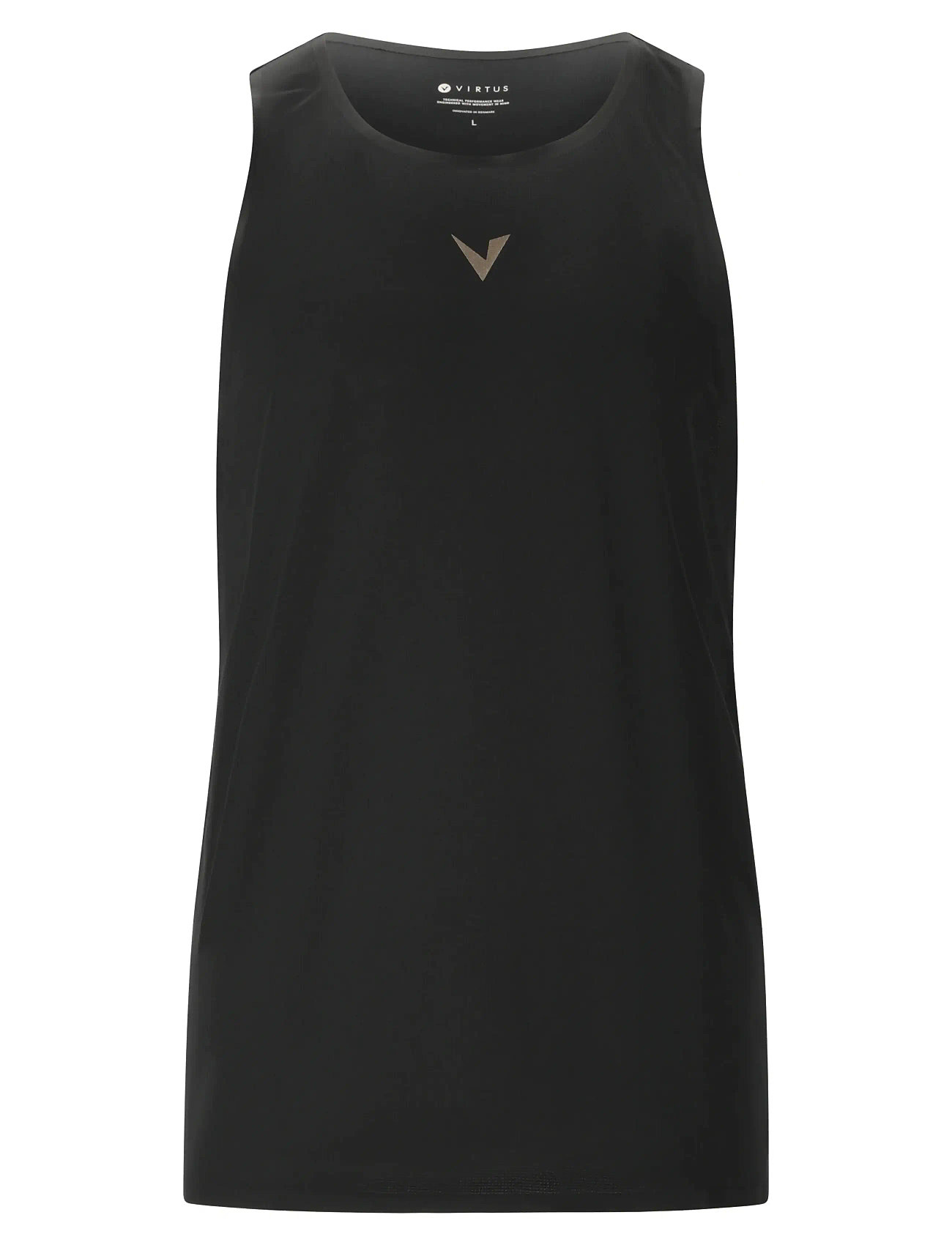 VIRTUS Ayaan M Ärmellos Tee Schwarz - XL - Herren