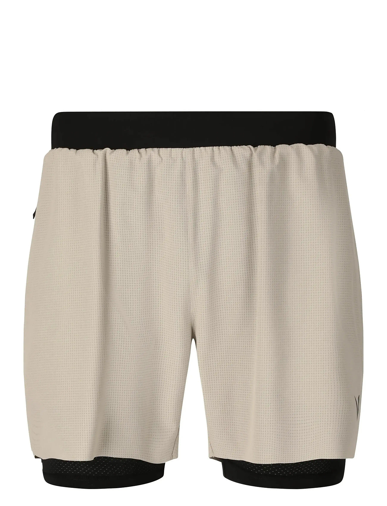VIRTUS Ado M 2-In-1 Ripstop Shorts Beige - M - Herren