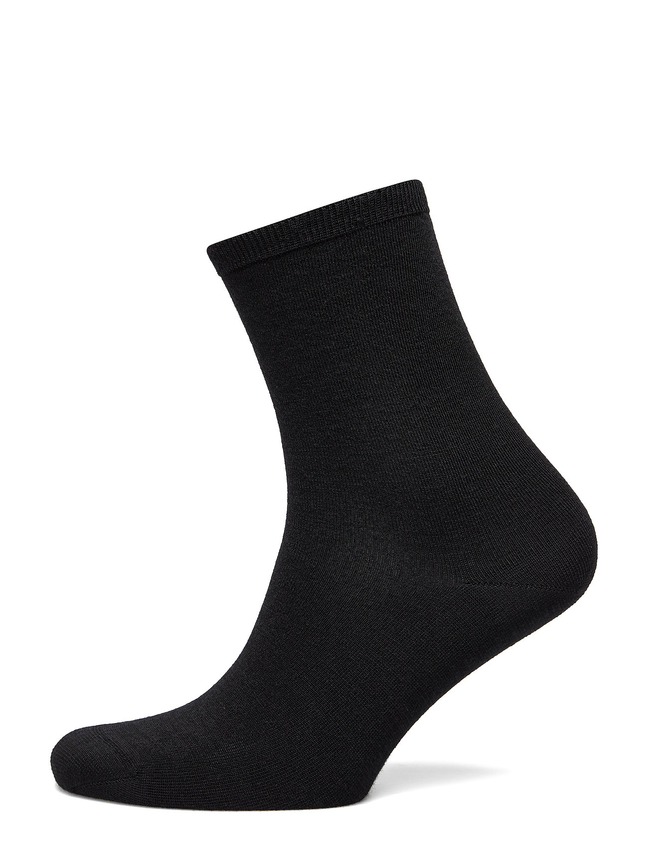 ladies black wool socks