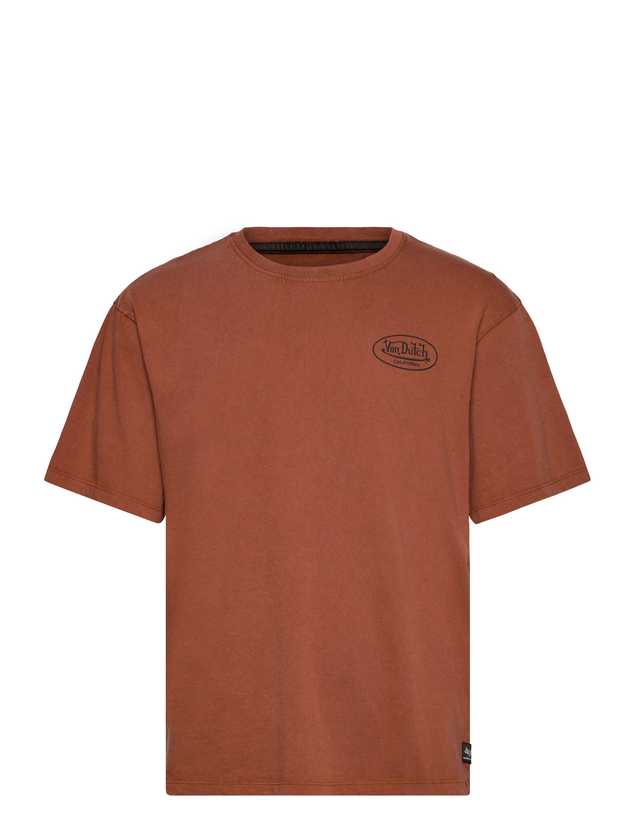 Von Dutch Von Dutch Helmet Cat - Tshirt, XL, Brown, T-Shirts > Kortærmede, Herre