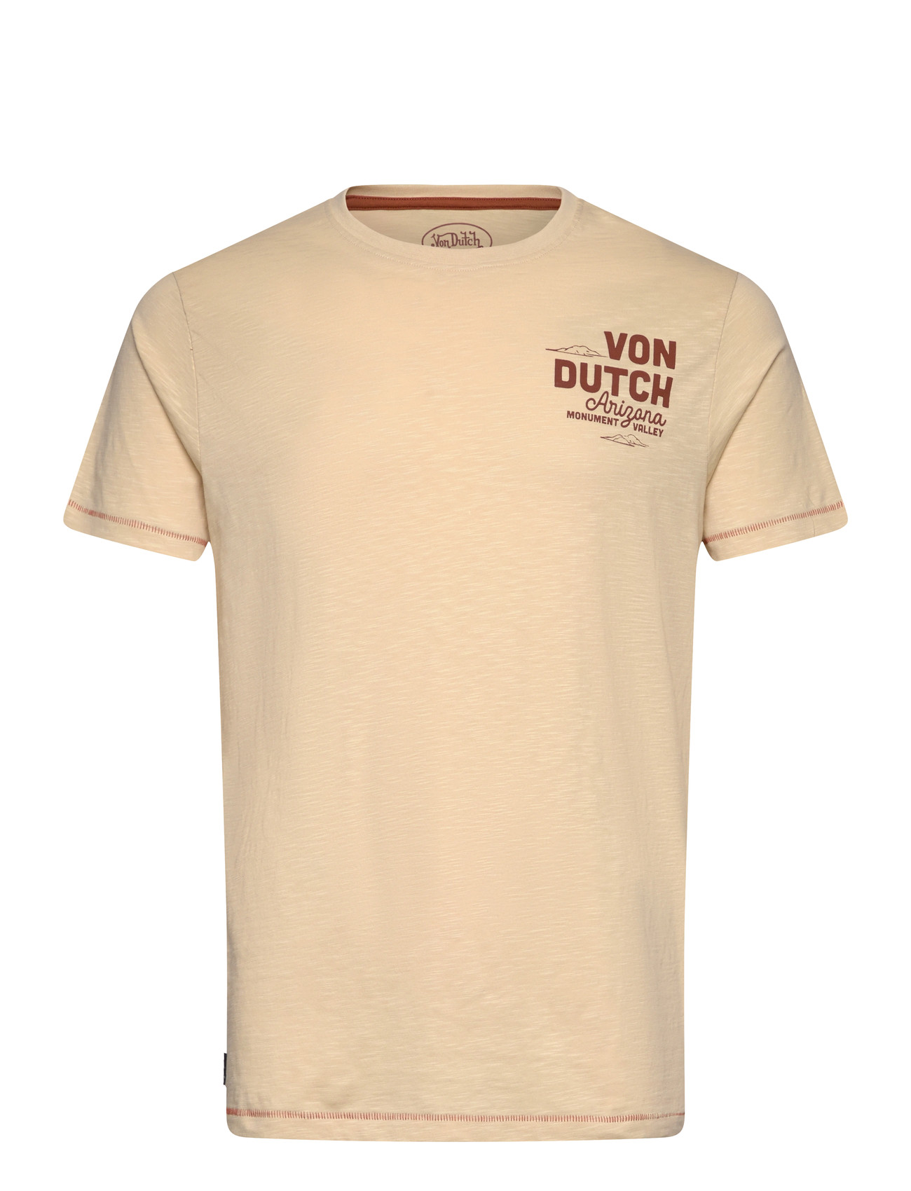 VON DUTCH Von Dutch Valley - Tshirt Beige - XXL - Herren