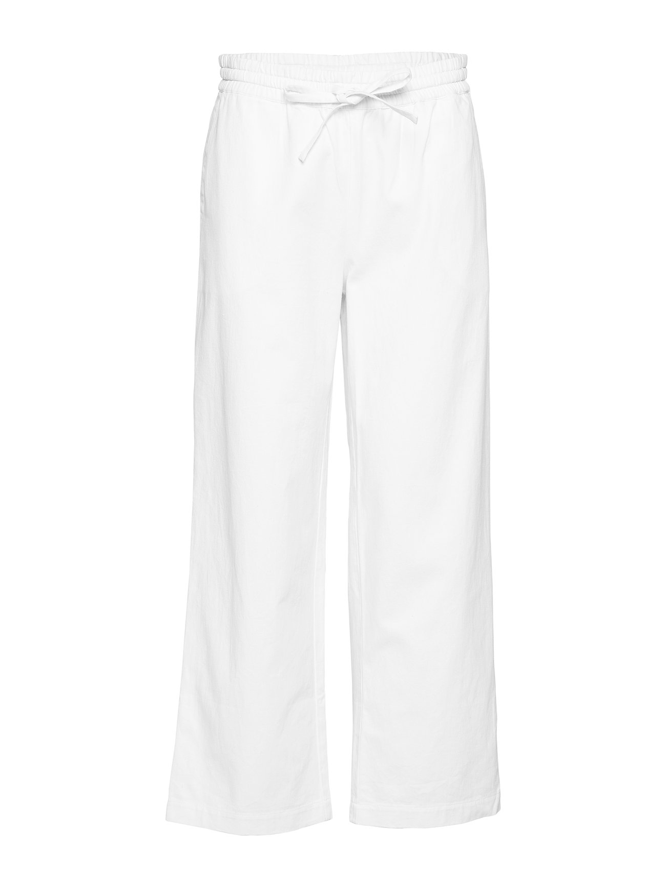 Jane Drawstring Pant Wijde Broek Wit Wacay wacay kopen in de aanbieding Jane Drawstring Pant Wijde Broek Wit Wacay wacay kopen in de aanbieding