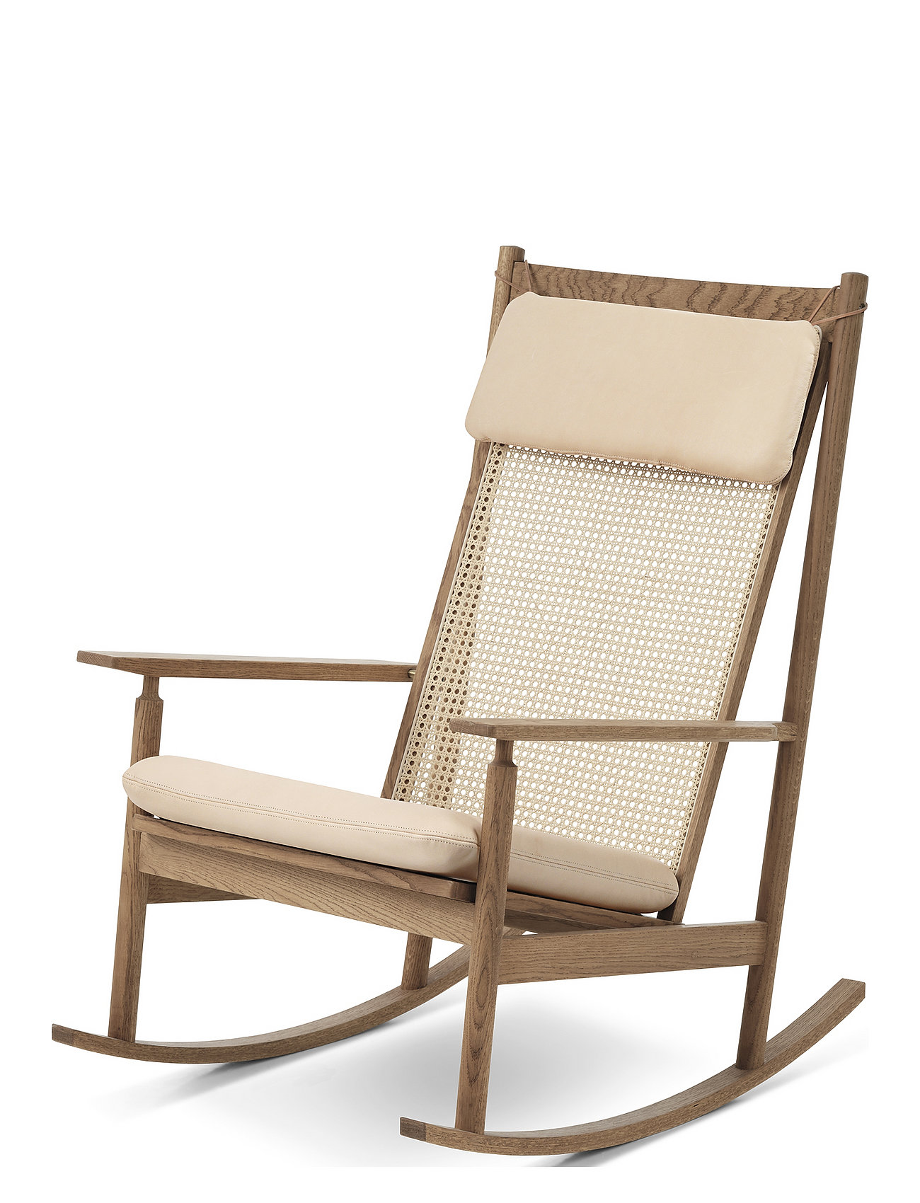 Warm Nordic Furniture Swing Rocking Chair Brun