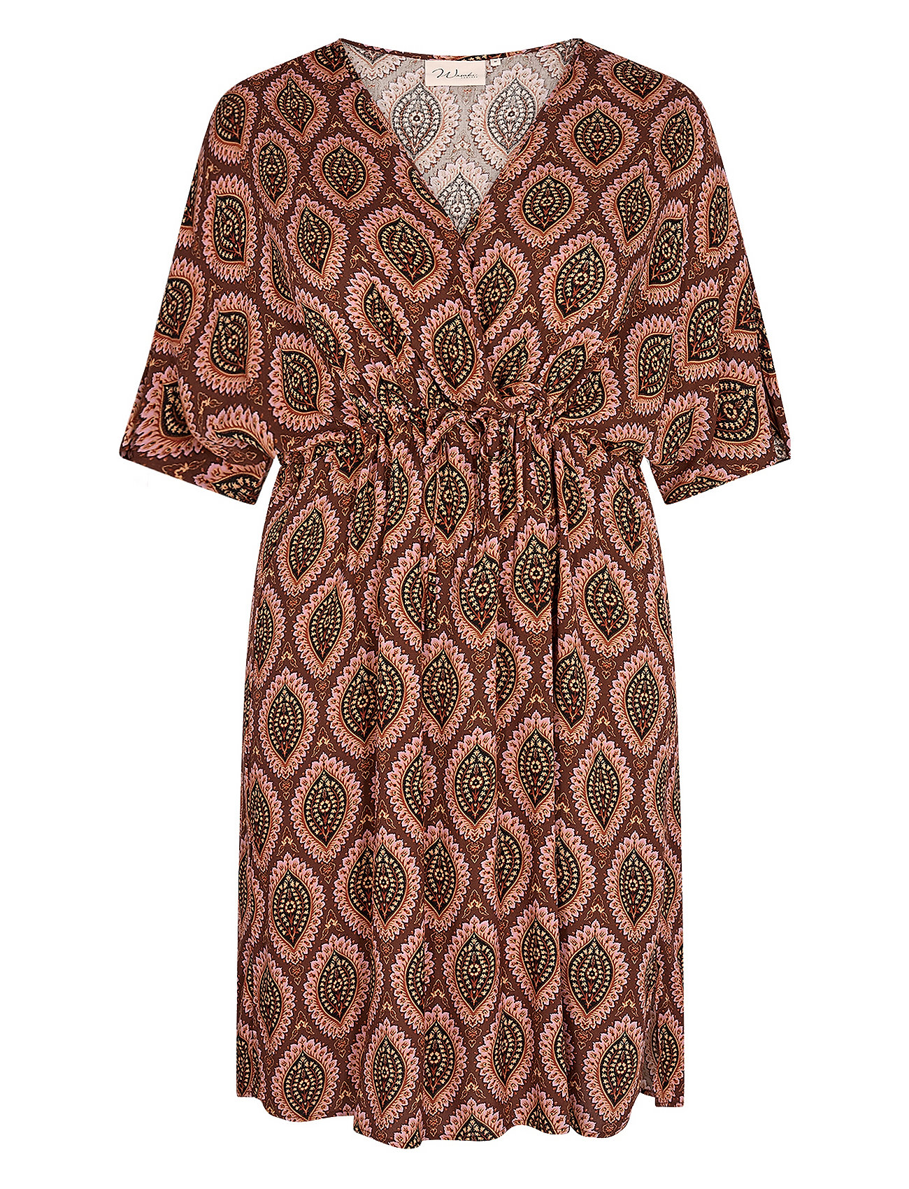 Wa-Sheela Knelang Kjole Brown Wasabiconcept