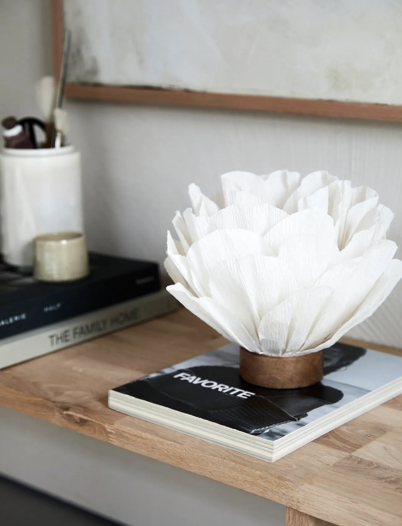 Watt & Veke Lisa Table Lamp, One Size, White, Lamper > Bordlamper, Unisex