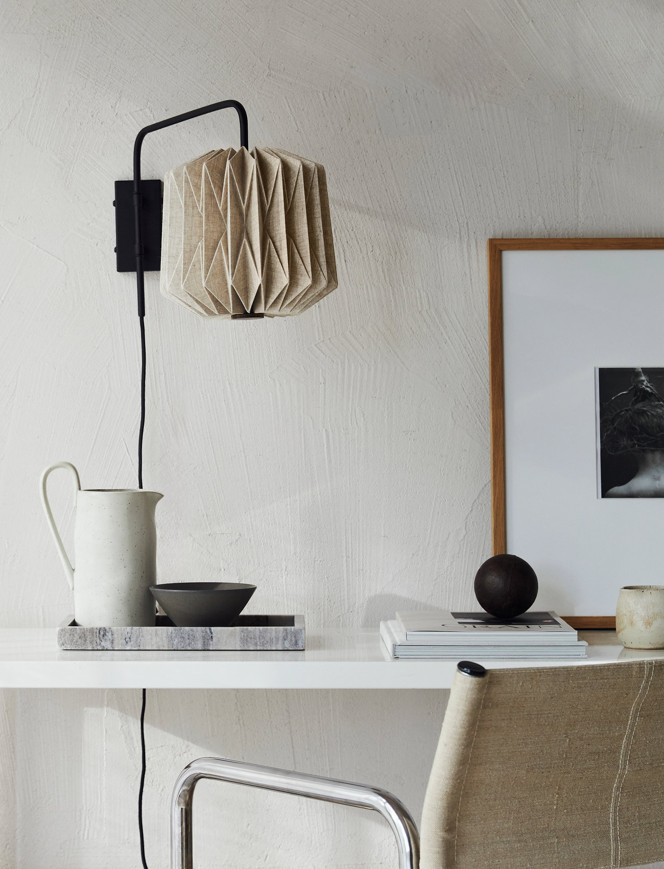 Watt & Veke Alba Wall, One Size, Black, Lamper > Væglamper, Unisex