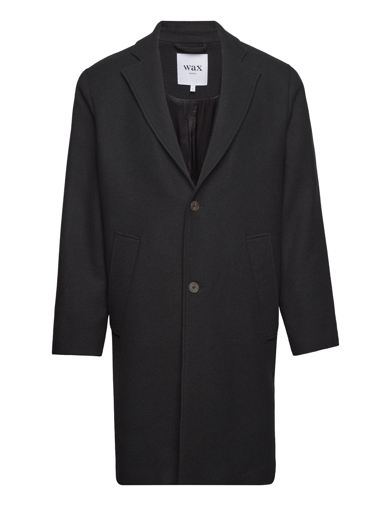 Sasso Coat Designers Coats Wool Coats Black Wax London