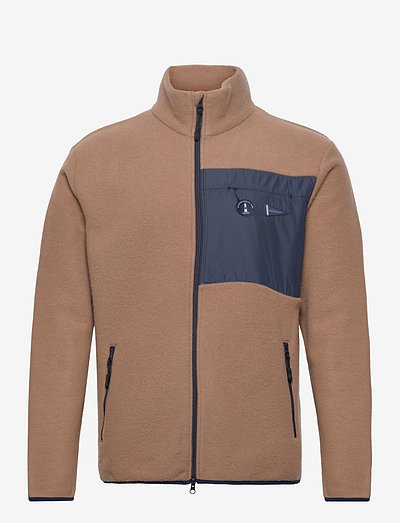 Faerder Jacket - mid layer jackets - camel