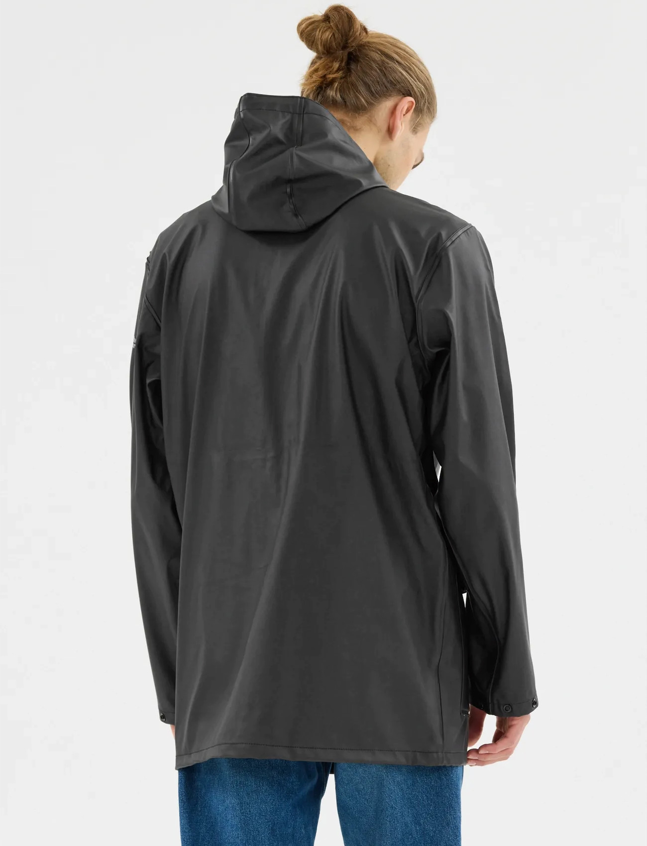 Weather Report Torsten M Rain Jacket, L, Black, Regntøj > Regnfrakker, Herre