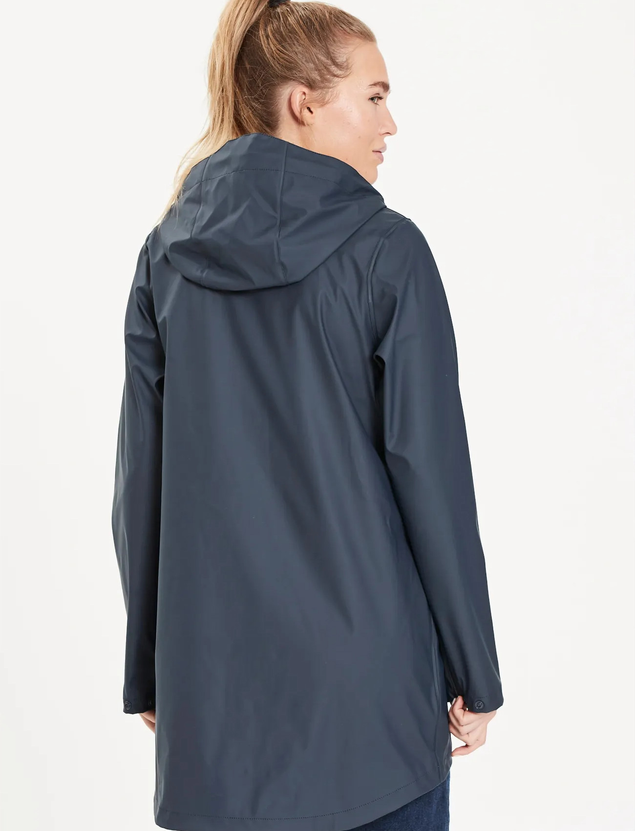 Weather Report Petra W Rain Jacket, 36, Navy, Regntøj > Regnfrakker, Dame