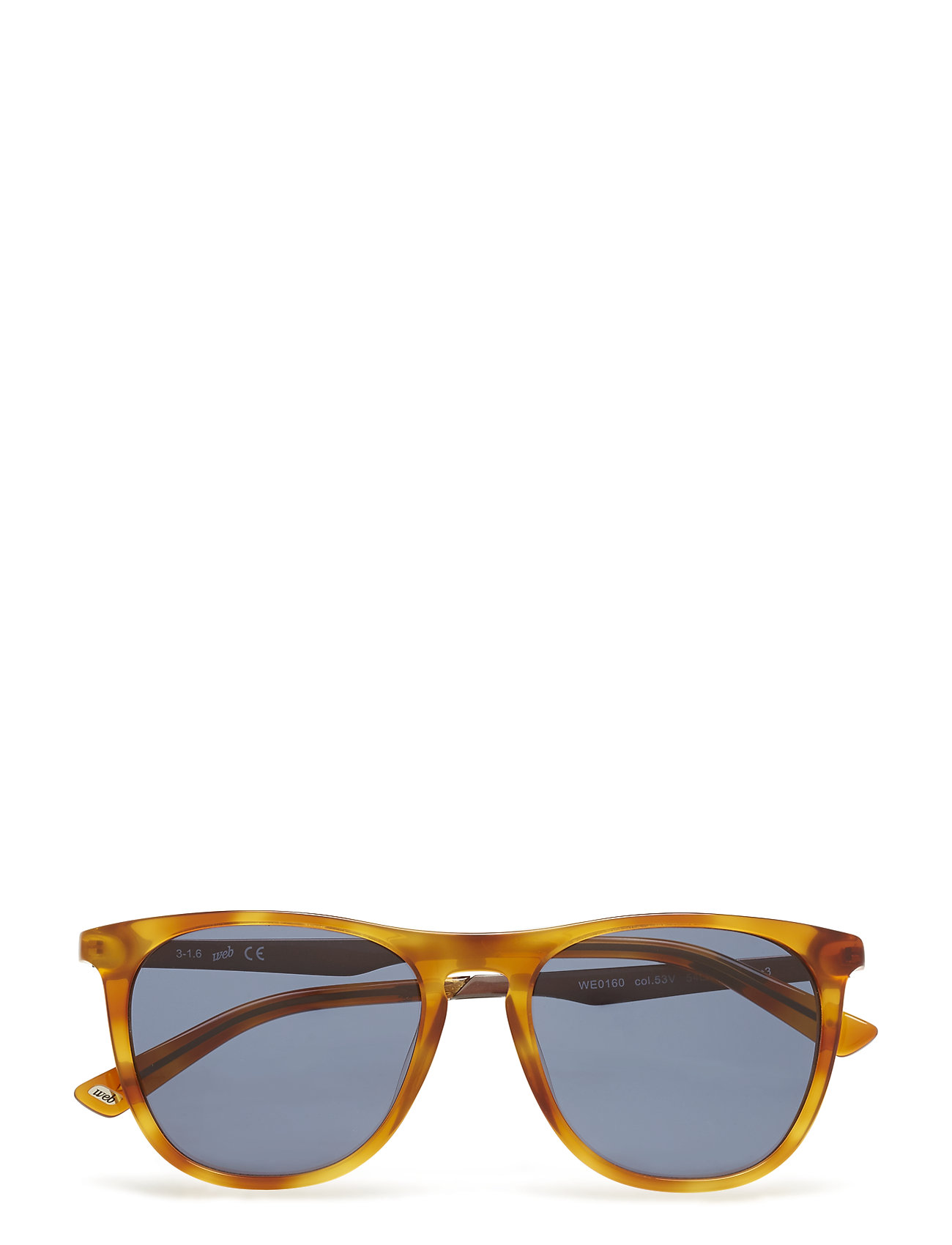 We0160 Wayfarer Zonnebril Bruin Web Eyewear web eyewear kopen in de aanbieding