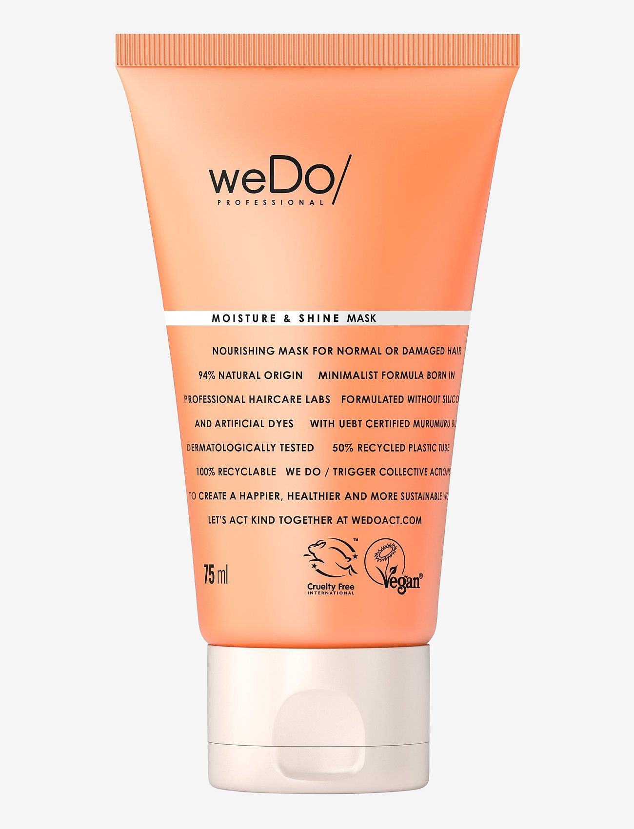 weDo Professional - weDo Professional Moisture & Shine Hair Mask 75ml - hårmasker - no colour - 0