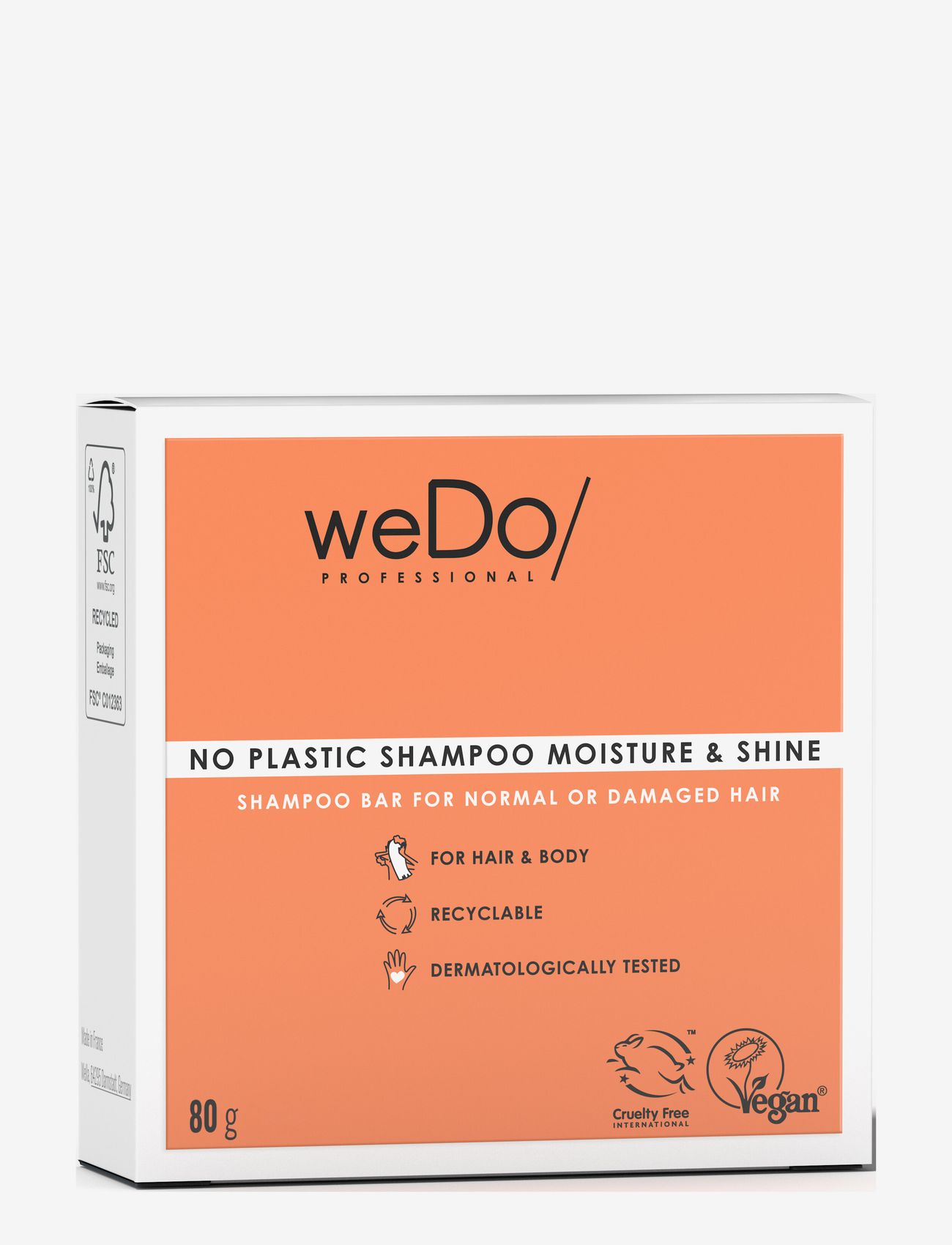 weDo Professional - weDo Professional Shampoo Bar 80g - shampoo - no colour - 0