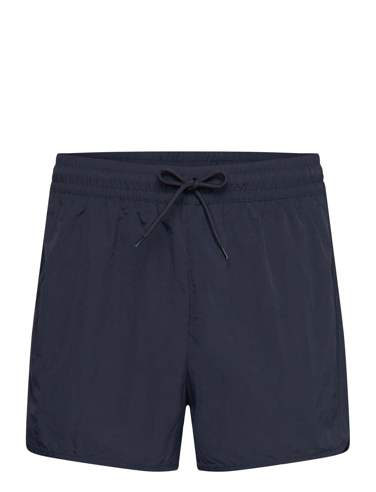 Structured Mid-Thigh Swim Shorts Badeshorts Navy Weekday