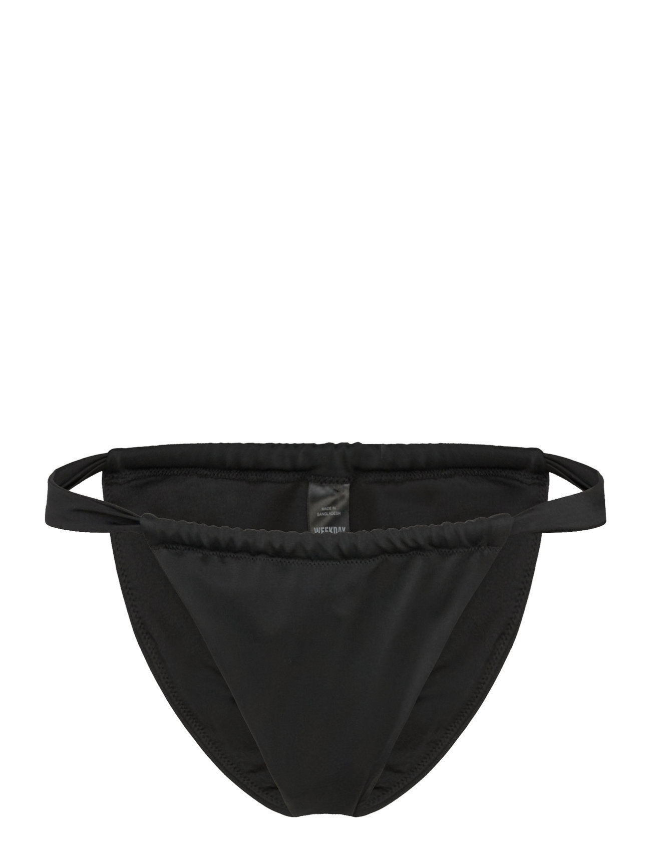 Low Waist Ruched Bikini Briefs Swimwear Bikinis Bikini Bottoms Bikini Briefs Black Weekday