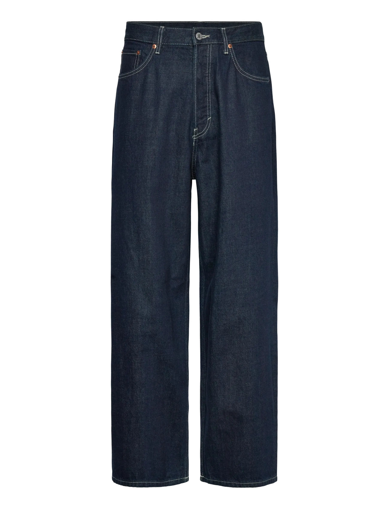 パンツ WEEKDAY ASTRO LOOSE BAGGY LEG JEANS astro loose baggy leg jeans - Mine Blue - Medium Blue
