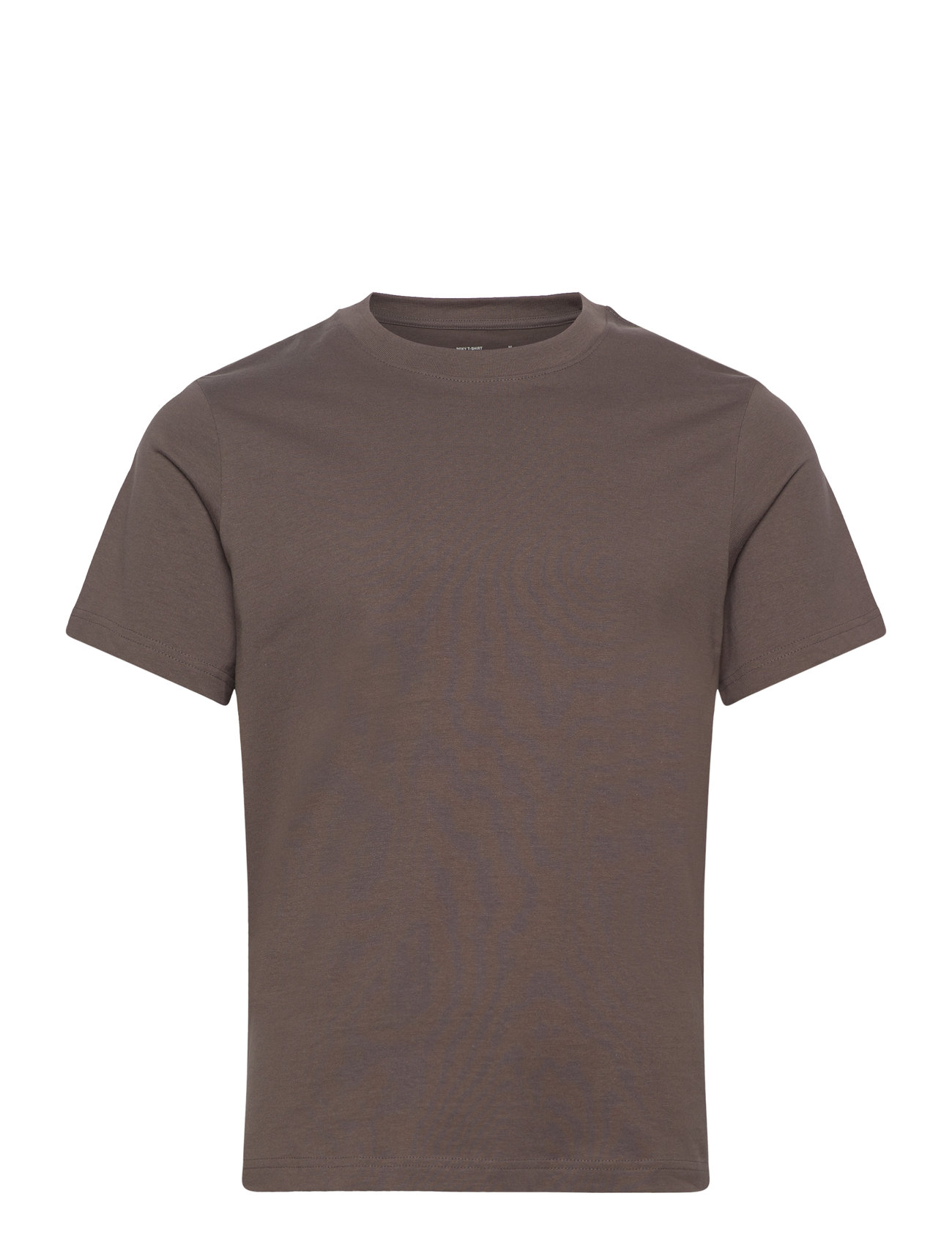 Weekday Boxy Heavyweight T-Shirt Brun