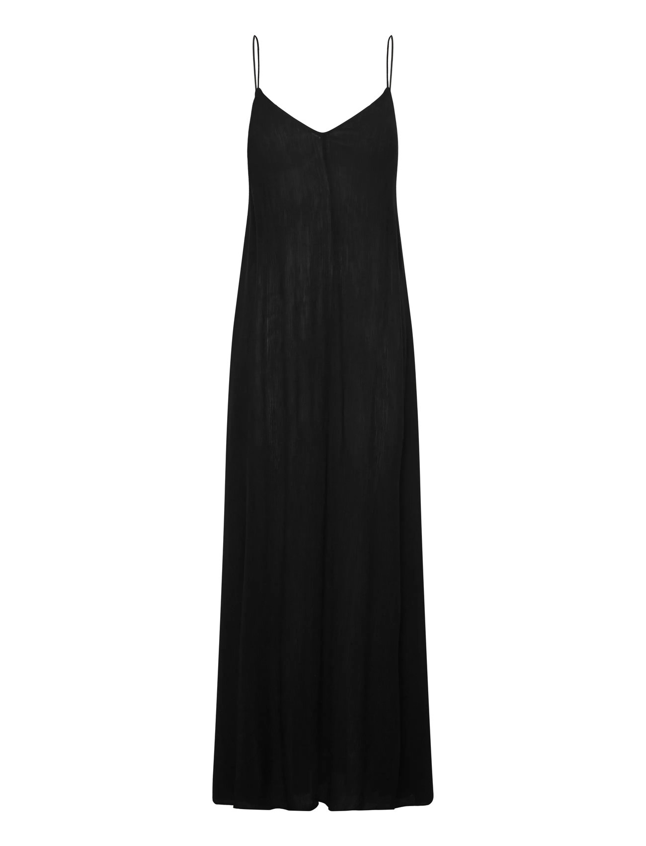 Weekday Flowy Maxi Dress, XS, Black, Kjoler > Maxikjole, Dame