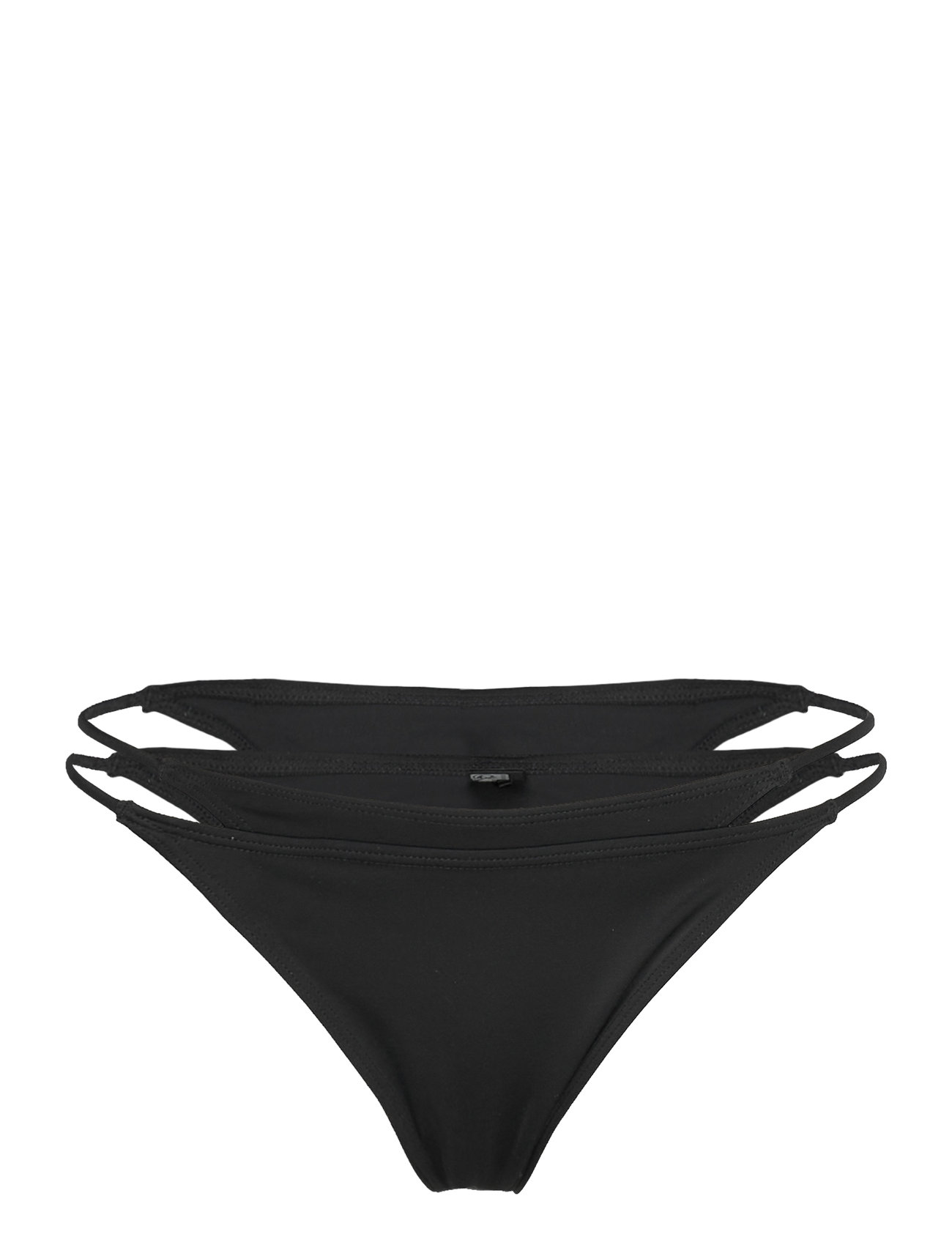 Layered Brazilian Bikini Bottoms Swimwear Bikinis Bikini Bottoms Bikini Briefs Black Weekday