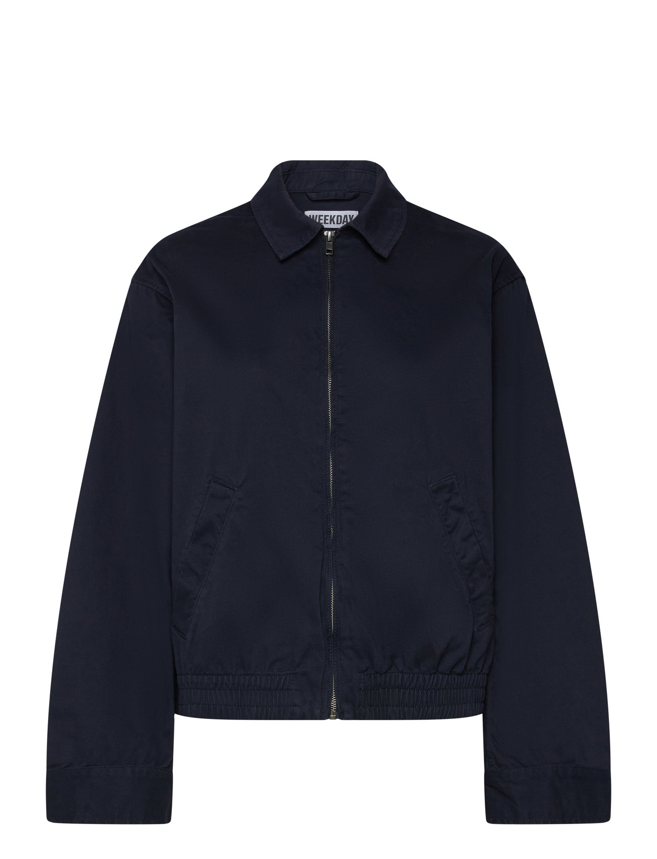 Regular Cotton Jacket Outerwear Jackets Light-summer Jacket Navy Weekday