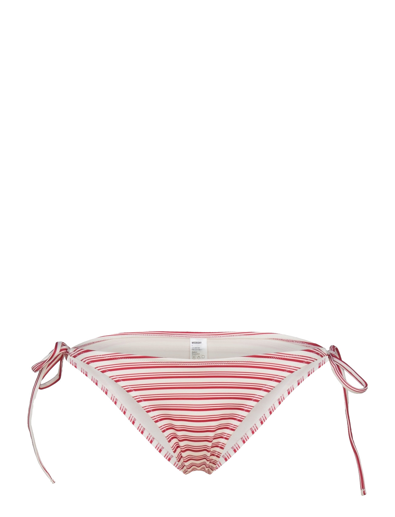Ocean Printed Bikini Bottom Swimwear Bikinis Bikini Bottoms Side-tie Bikinis Pink Weekday
