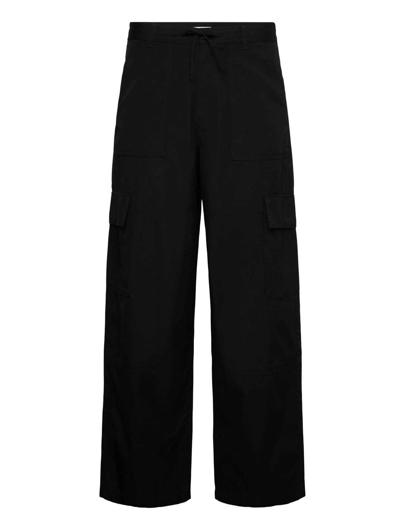 Weekday Loose Cargo Trousers, 44, Black, Bukser > Cargo-Bukser, Herre