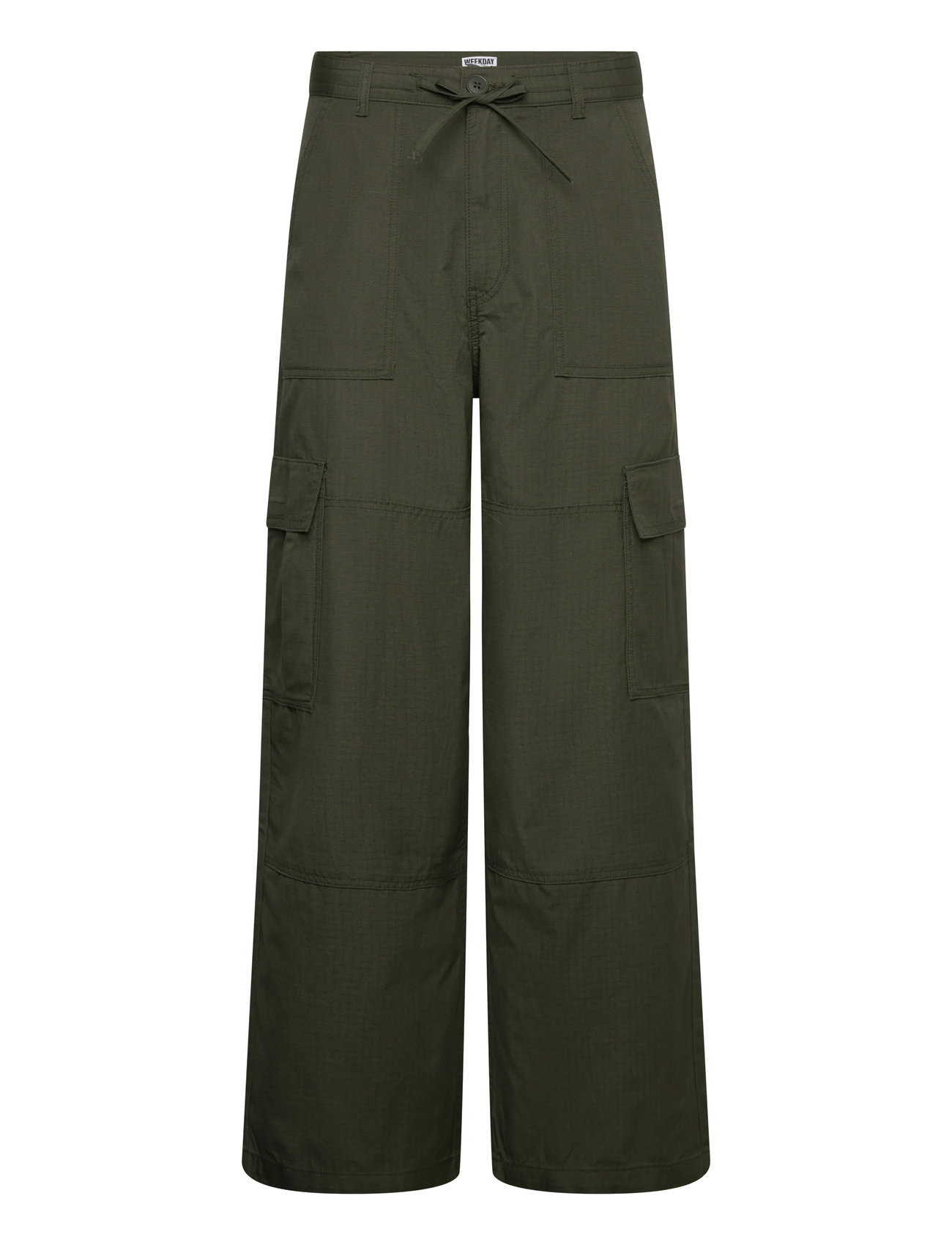 Weekday Loose Cargo Trousers, 44, Green, Bukser > Cargo-Bukser, Herre