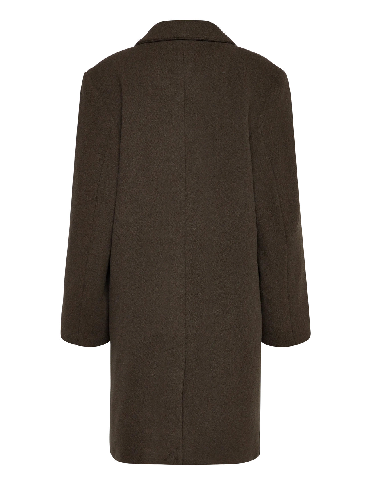 Weekday Oversized Knee Length Wool Blend Coat 2