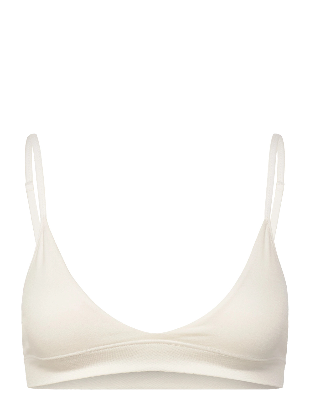 Weekday Soft Seamless Triangle Bra, XS, Cream, Bløde Bh'Er > Bralette, Dame