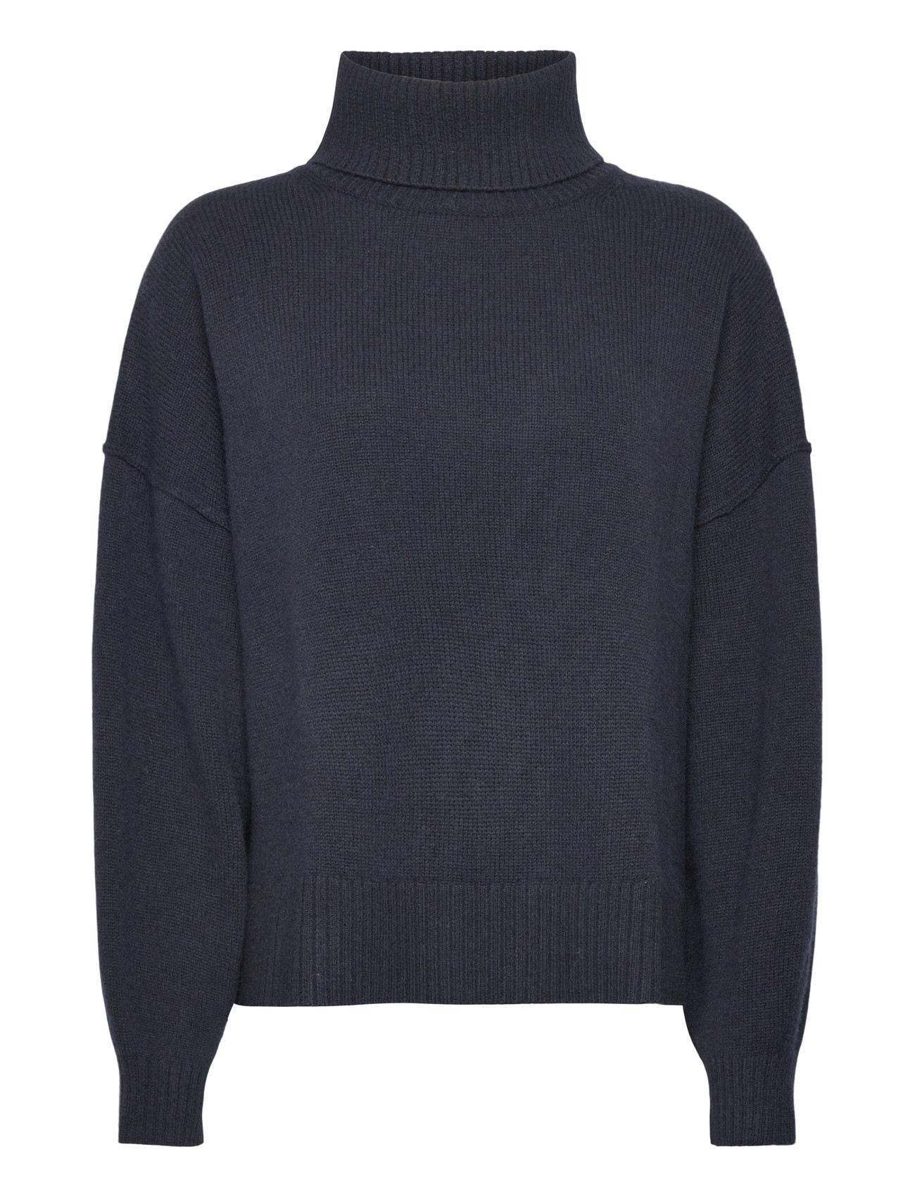 Weekday Oversized Wool Turtleneck Sweater, L, Grey, Strik > Rullekrave, Dame