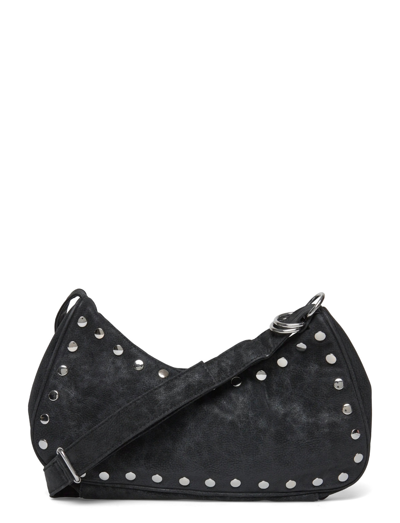 Weekday Small Faux Leather Handbag, One Size, Black, Tasker > Tasker Med Tophåndtag, Dame