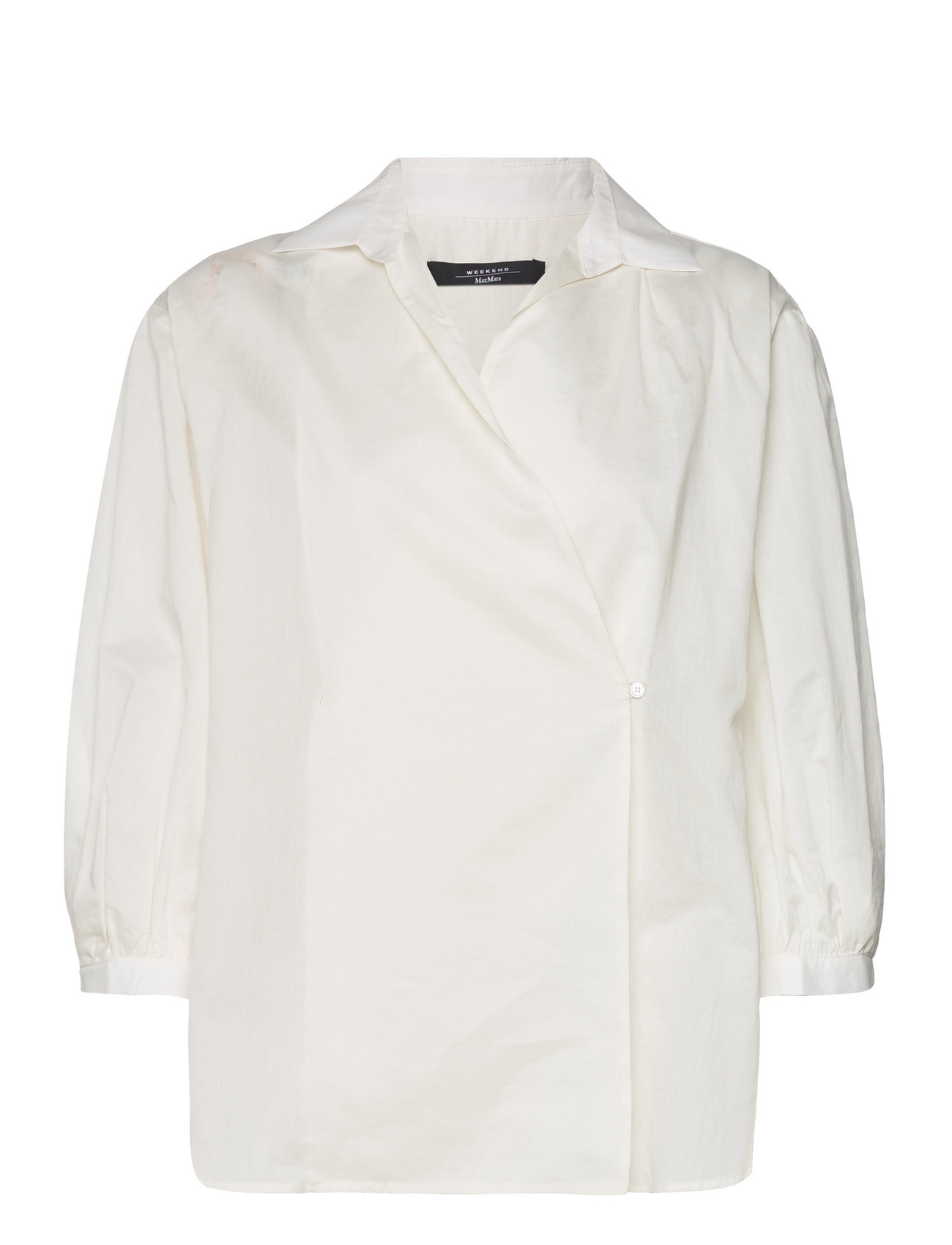 Silver Tops Shirts Long-sleeved White Weekend Max Mara