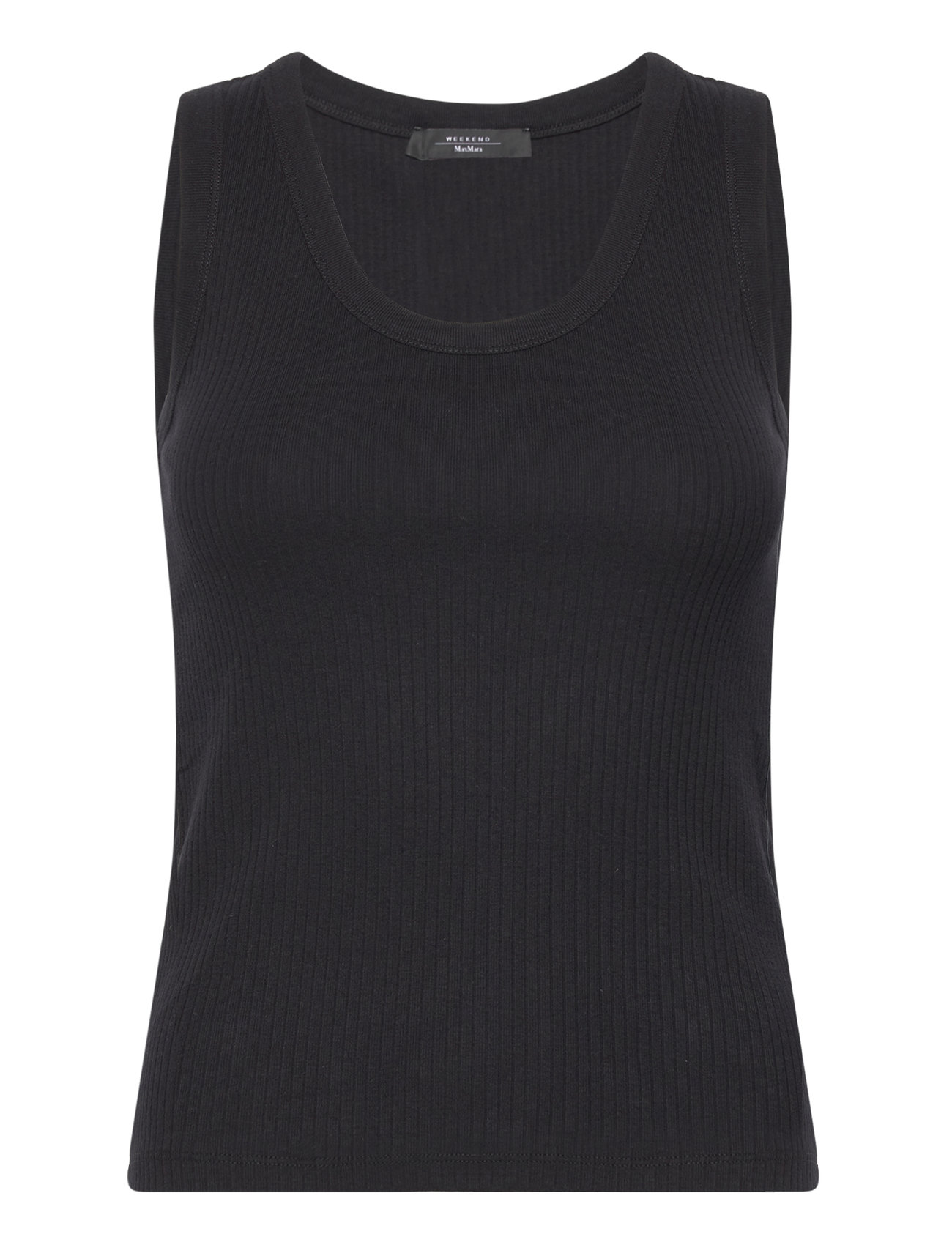 Multic Designers T-shirts & Tops Sleeveless Black Weekend Max Mara