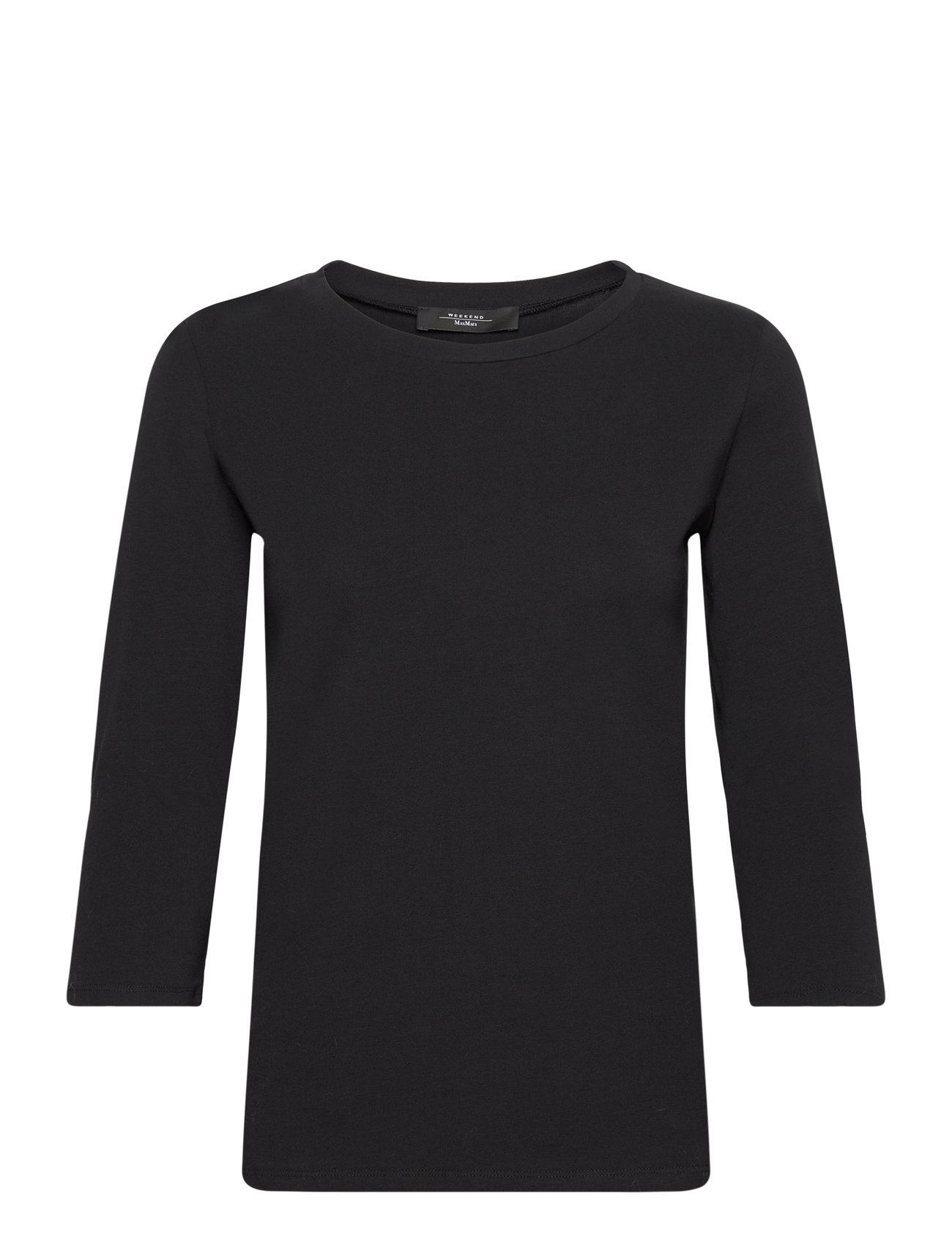 Multia Designers T-shirts & Tops Long-sleeved Black Weekend Max Mara