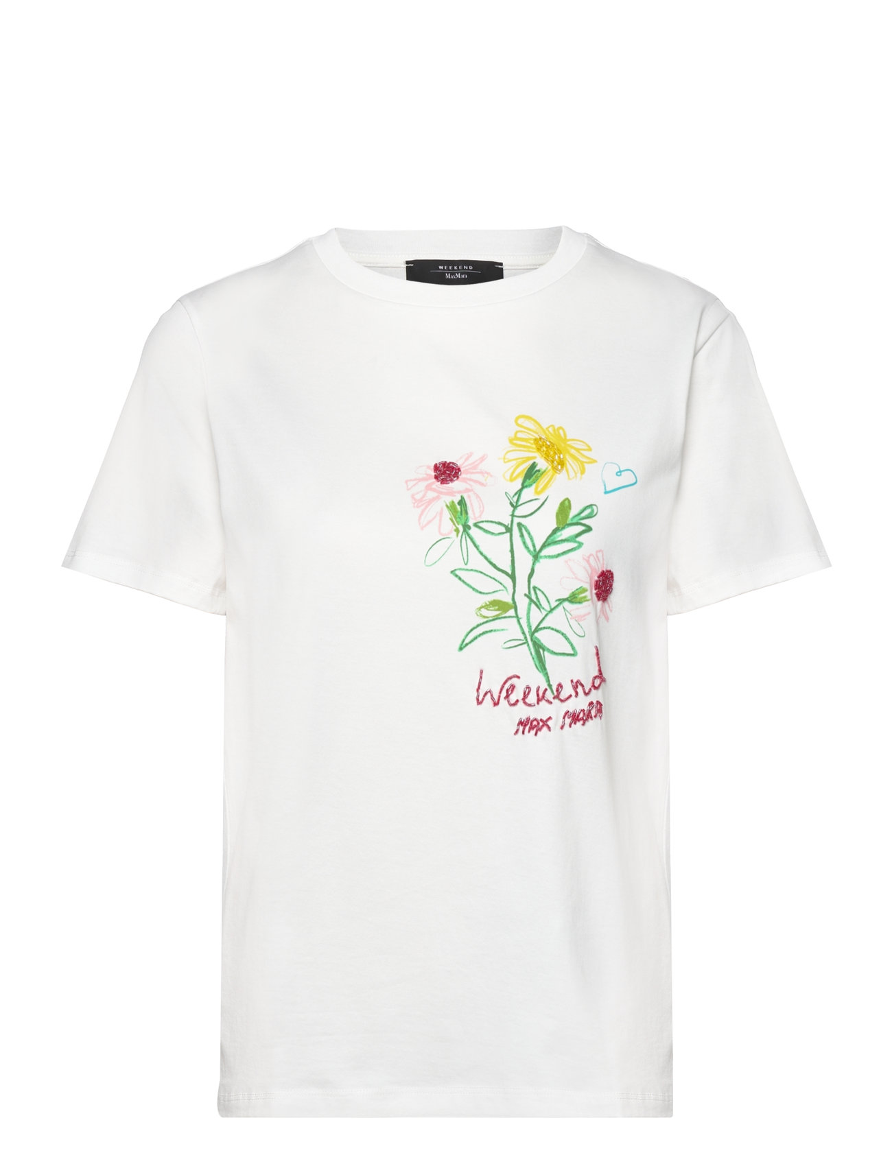 Bassano Designers T-shirts & Tops Short-sleeved White Weekend Max Mara