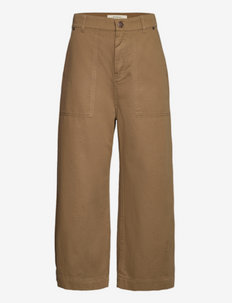 MILORD - wide leg jeans - tobacco