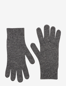 LEA - finger gloves - medium grey
