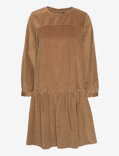 PANCONE - short dresses - camel