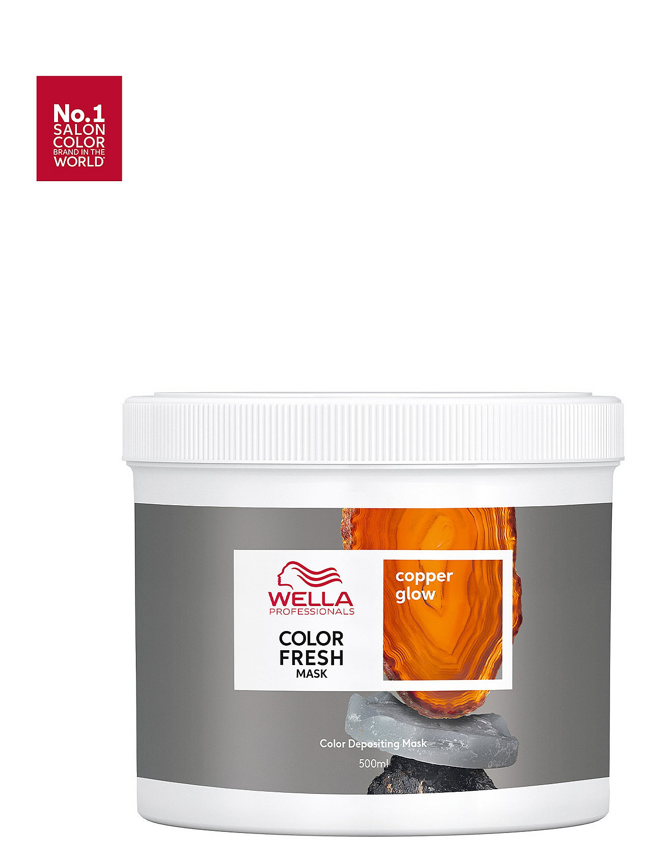 Wella Professionals Color Fresh Mask Copper Glow 500 Ml Beauty Women Hair Care Color Treatments Nude Wella Professionals