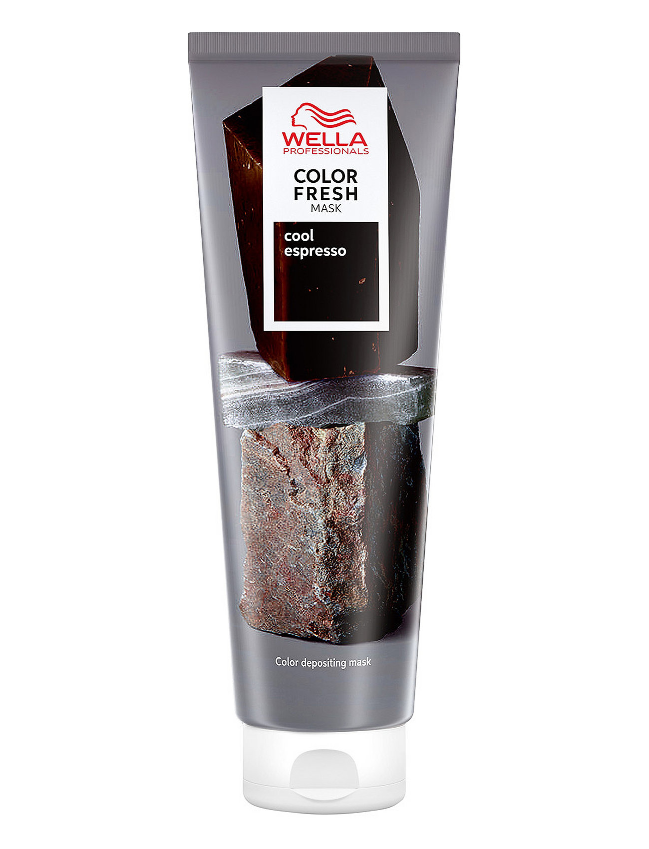 Wella Professionals Color Fresh Mask Cool Espresso 150Ml Beauty Women Hair Care Color Treatments Brown Wella Professionals