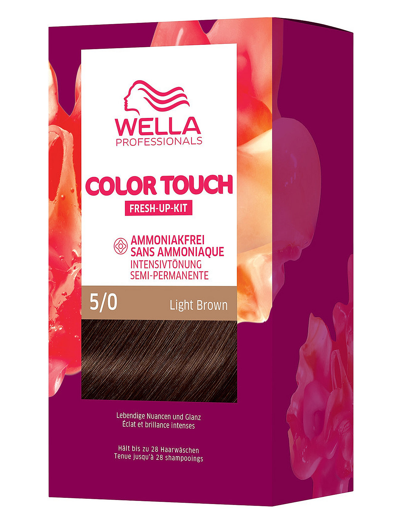 Wella Professionals Wella Professionals Color Touch Pure Naturals Light Brown 5/0 130 Ml Brun