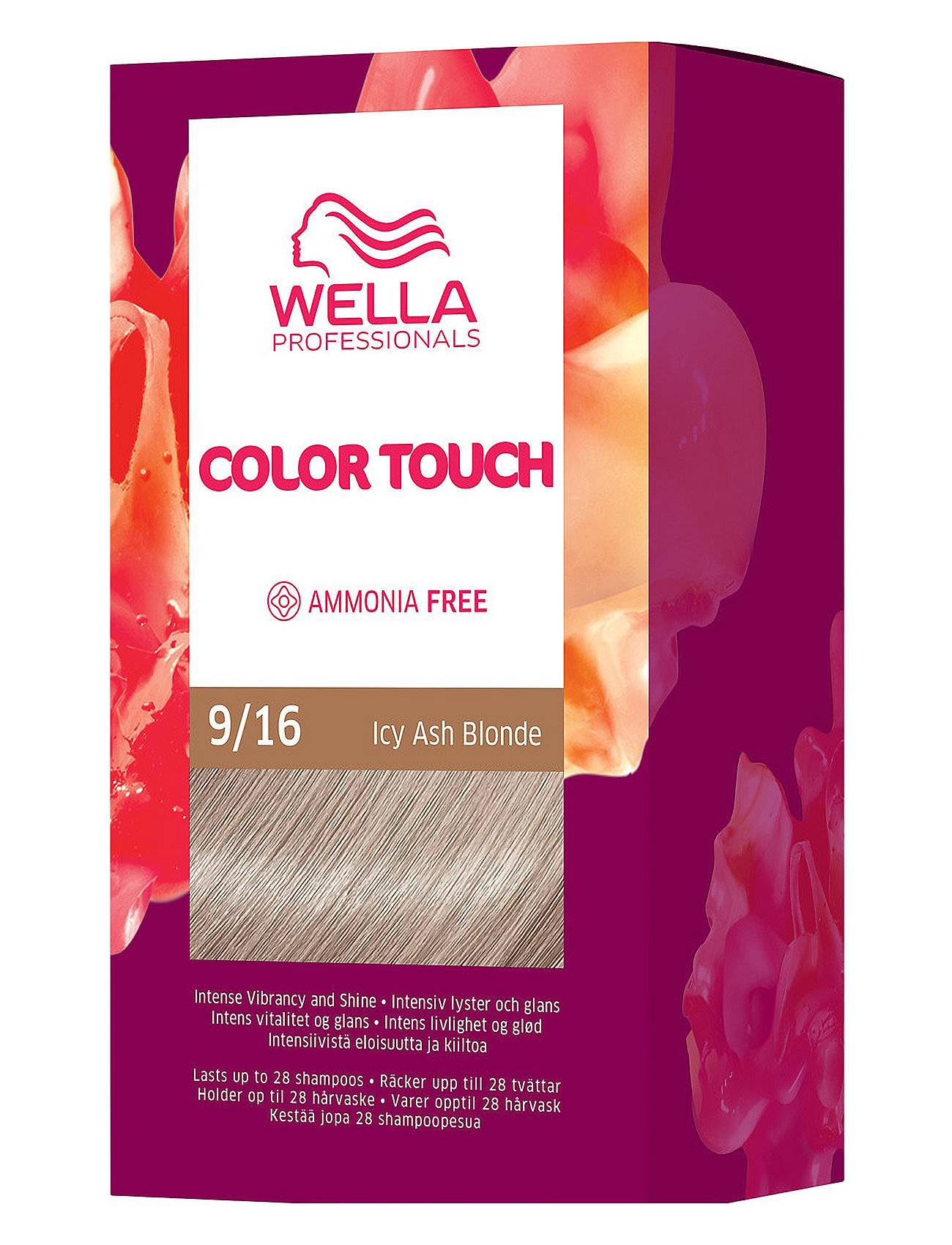 Wella Professionals Color Touch Pure Naturals Icy Ash Blonde 9/16 130 Ml Beauty Women Hair Care Color Treatments Beige Wella Professionals