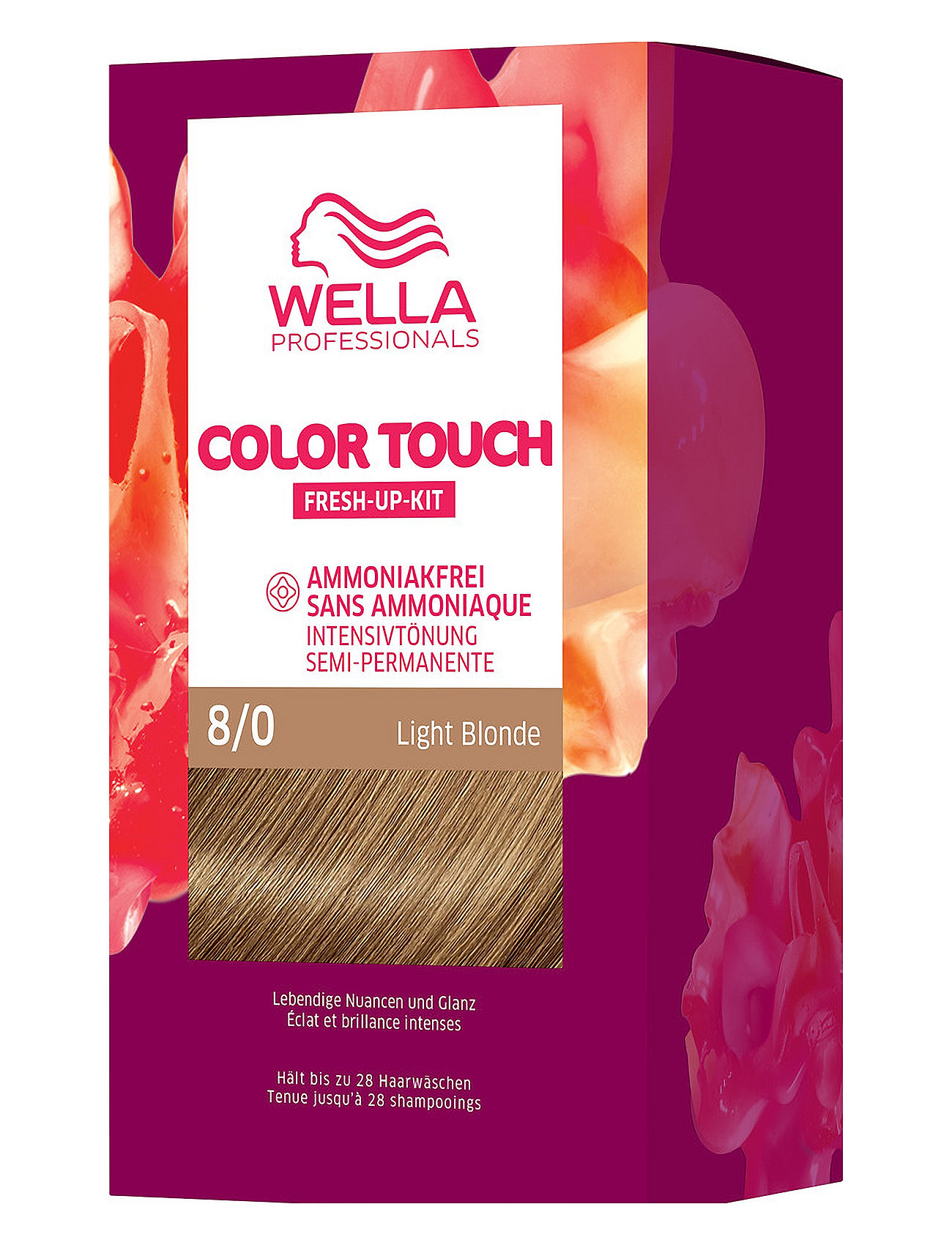 Wella Professionals Wella Professionals Color Touch Pure Naturals Light Blonde 8/0 130 Ml Nude