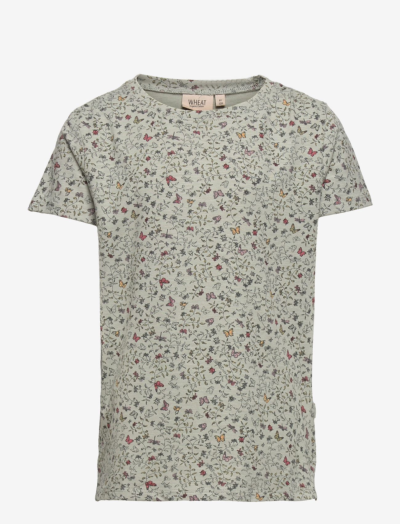 Wheat - T-Shirt Angela - t-shirt à manches courtes avec motif - morning mist insects - 0