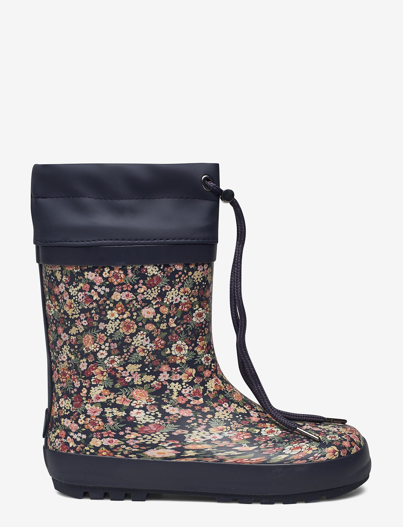 Wheat - Thermo Rubber Boot - lined rubberboots - ink flowers - 1