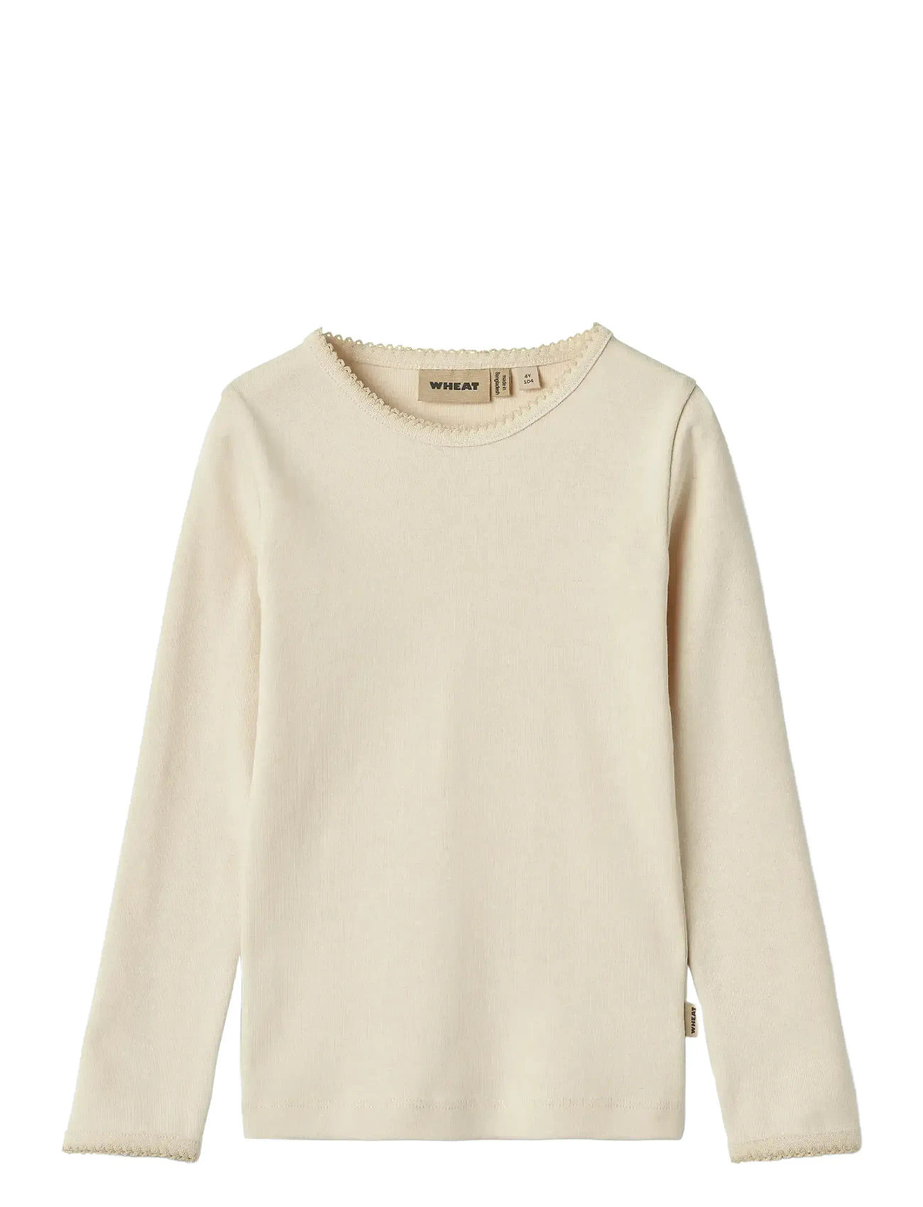 WHEAT T-Shirt L/S Belis Cream - 104 - Kinder