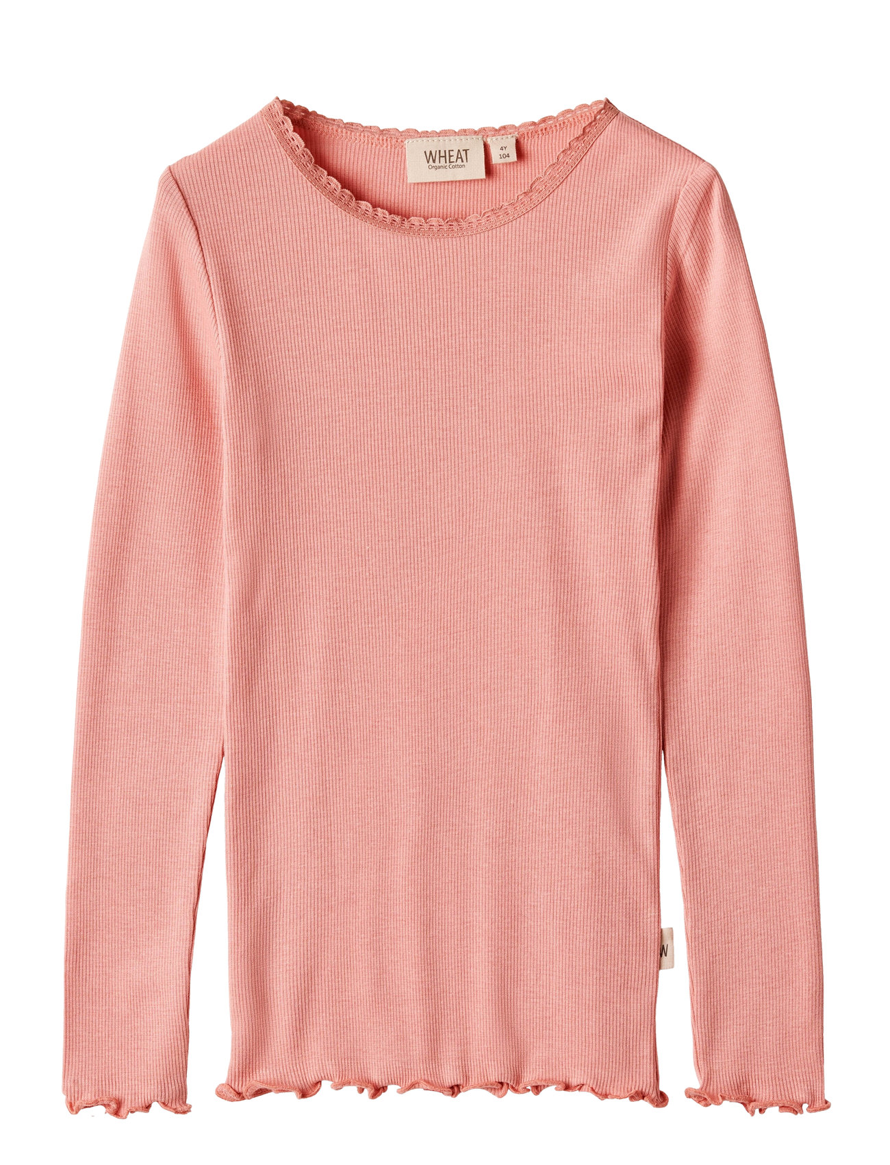 Rib T-Shirt L/S Reese Coral Wheat