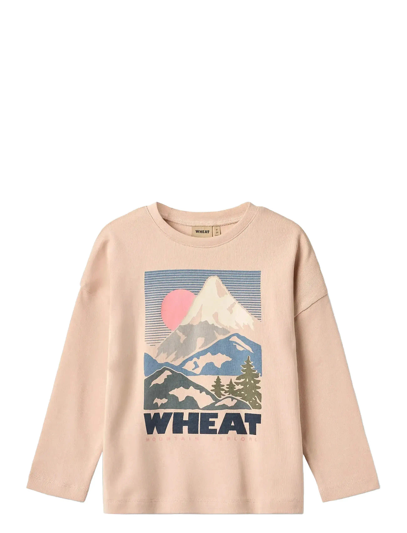 Wheat T-Shirt L/S Hanni, 98, Pink, T-Shirts & Toppe > Langærmede, Dame