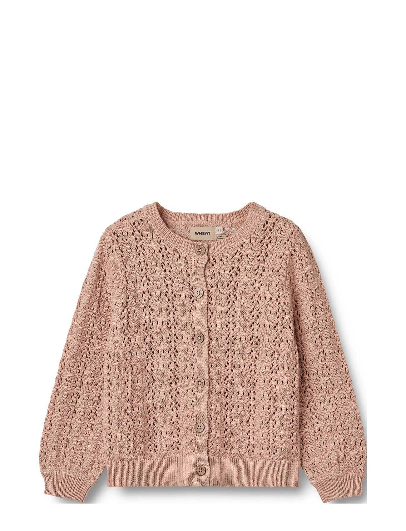Knit Cardigan Celia Pink Wheat 164843